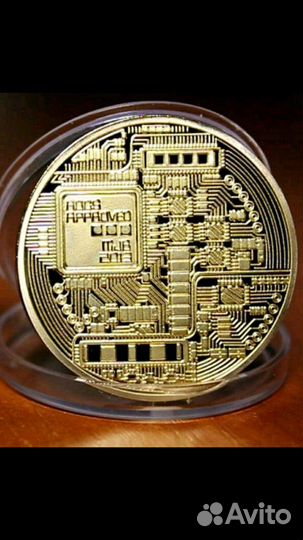 Bitcoin Биткоин Крупная монета)