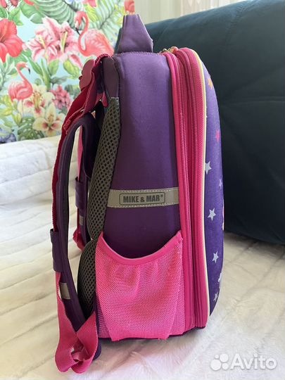 Рюкзак школьный для девочки бу