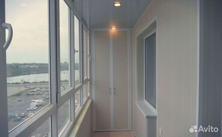 Остекление балкона и установка пластиковых окон