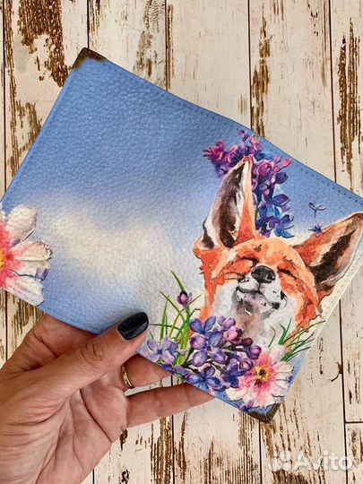 Обложка для паспорта натуральная кожа