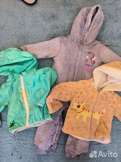 Одежда на мальчика пакетом 74-80