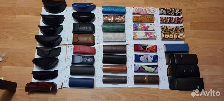 Футляр / чехол / очечник для очков с тряпочкой №2