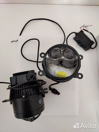 Лазерные Bi-LED линзы птф 3дюйма Лада, Рено, Хонда