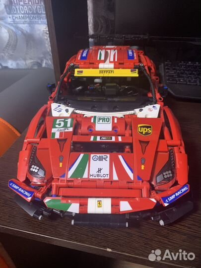 Lego technic ferrari 488 gte