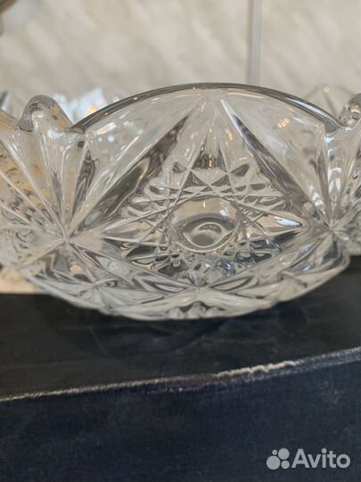 Хрустальная ваза чехия