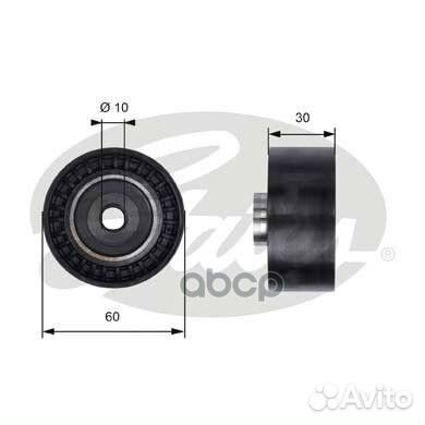 Ролик обводной ремня грм citroen: C4 Coupe (LA