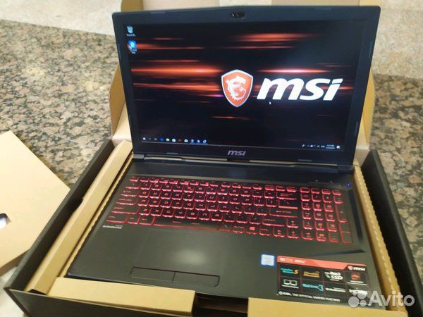 Игровой ноутбук msi rtx970m intel core i7