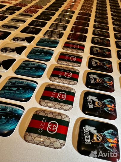 Объёмные наклейки / 3D стикеры