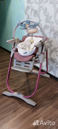 Стульчик для кормления chicco Polly 0+