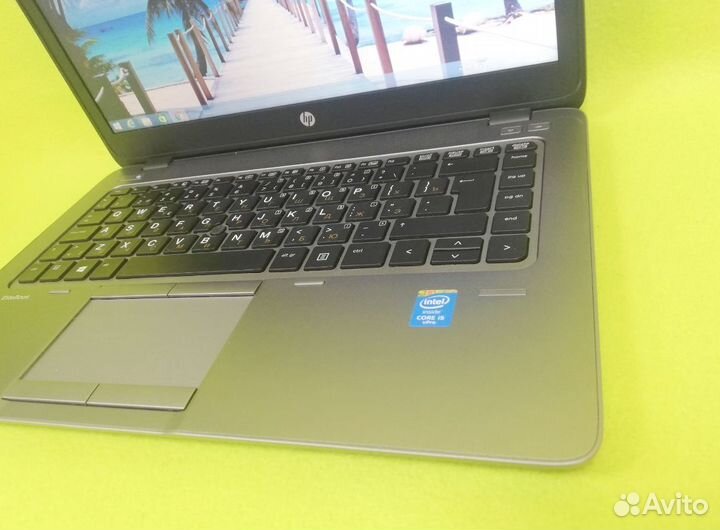 Hp Core i5 5300U 2.3Ghz/Ssd/14.0 матовый/8гб ram