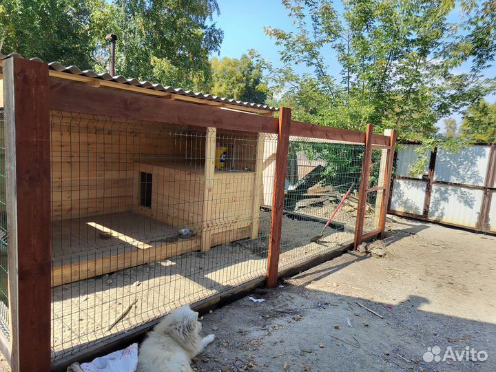 Будки, вольеры на заказ, бытовки