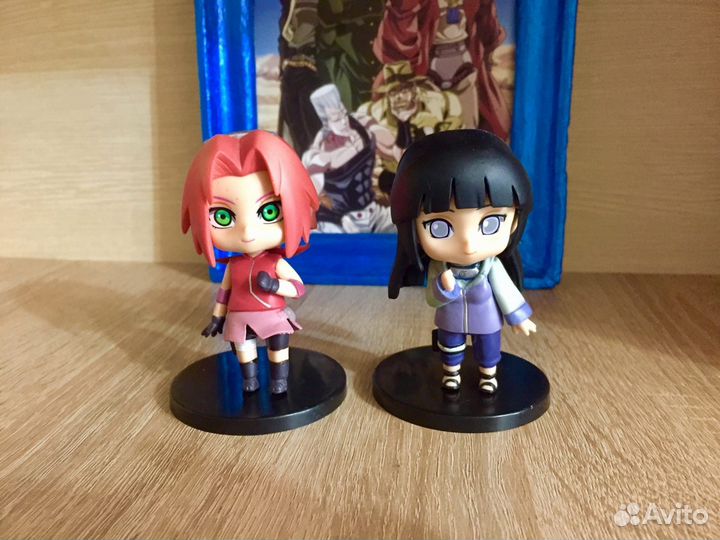 Аниме фигурки Наруто Сакура и Хината
