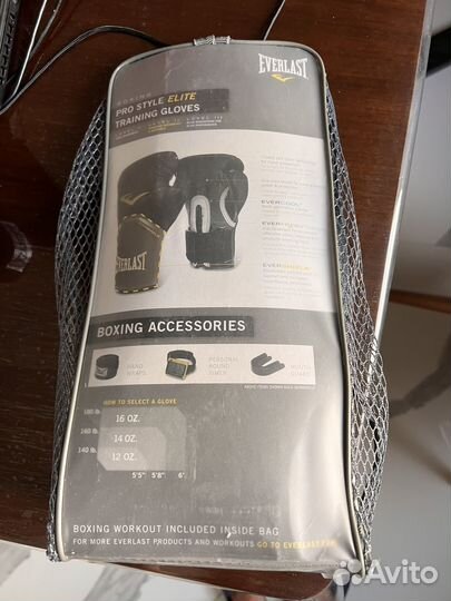 Боксерские перчатки 12 oz everlast