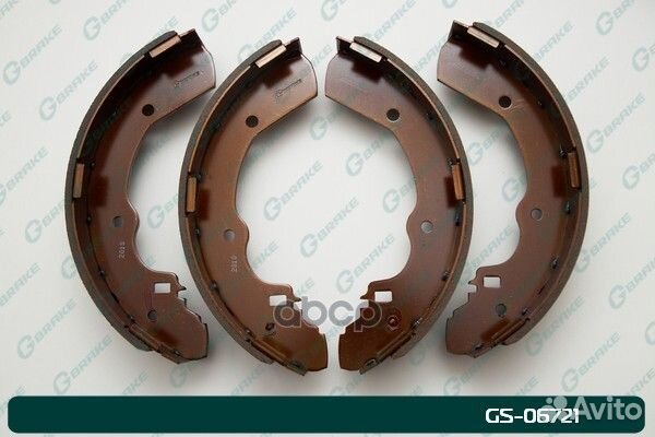 Колодки барабанные G-brake GS-06721 GS-06721 G