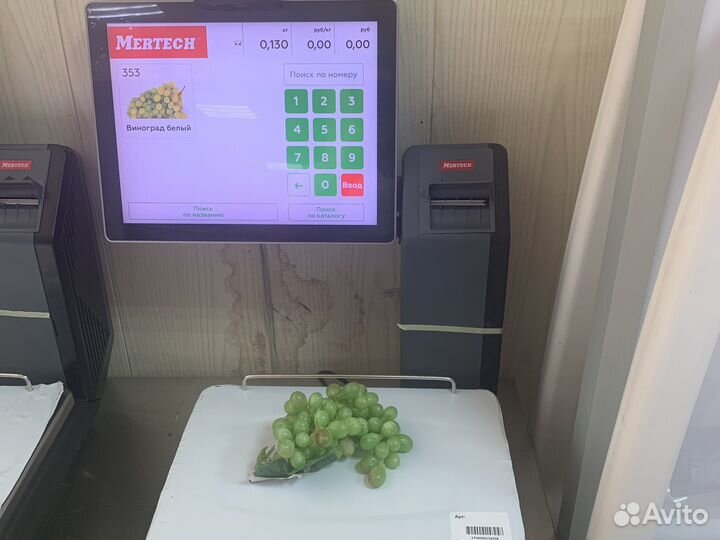 Весы самообслуживания с распознаванием товара