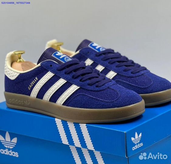 Кроссовки Adidas Gazelle Navy (Арт.34741)