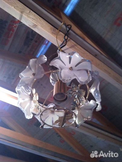 Люстра потолочная бу