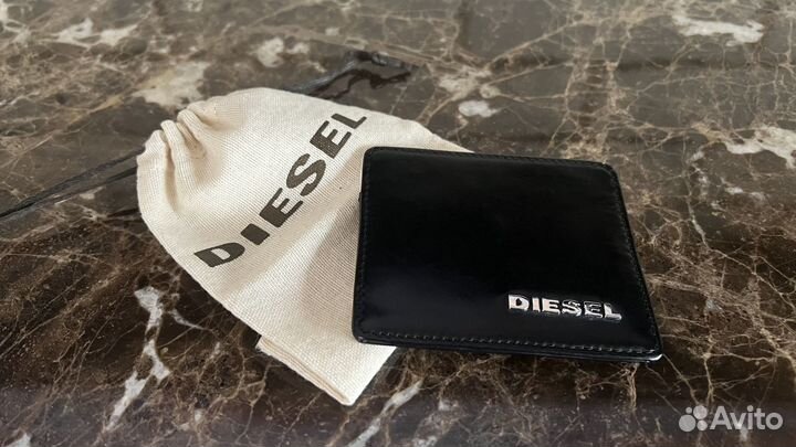 Оригинальный картхолдер Diesel из натуральной кожи