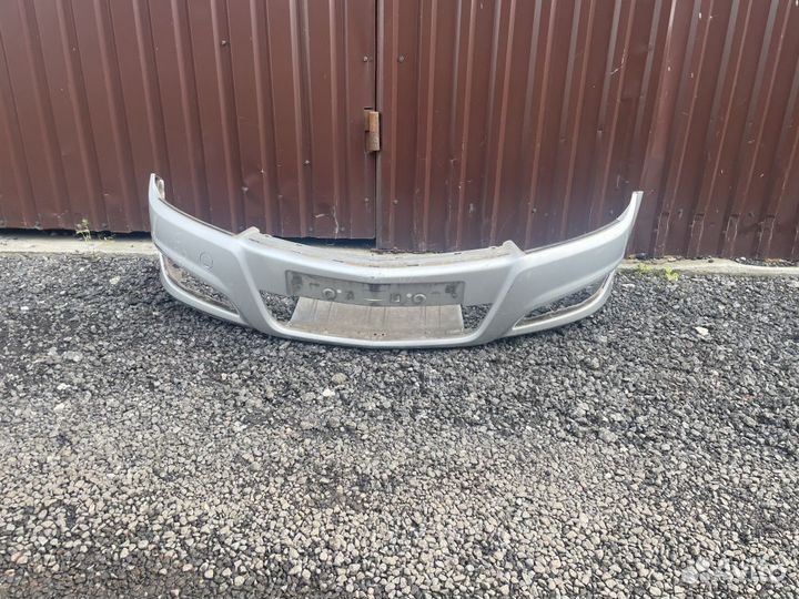 Бампер передний opel astra H 5D рестаил