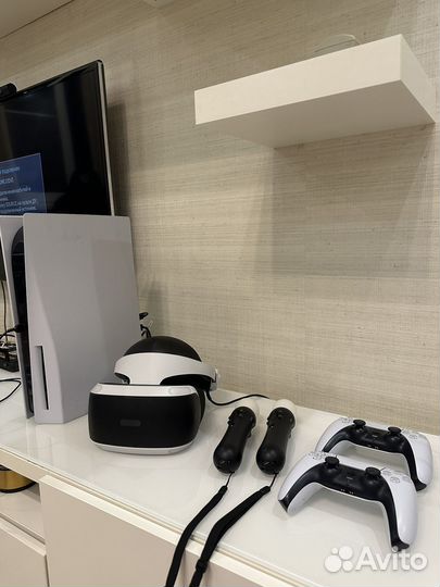 Sony playstation 5 ps5 с дисководом 2 джойстика