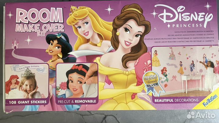 Наклейки на стену в детскую комнату