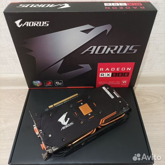 Видеокарта Gigabyte Aorus RX 580 8 Гб
