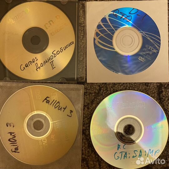 Компьютерные игры диски пакетом