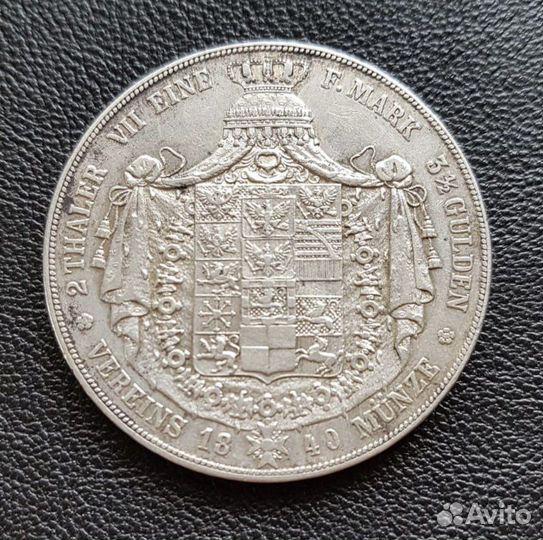 Пруссия 2 талера 1840 г