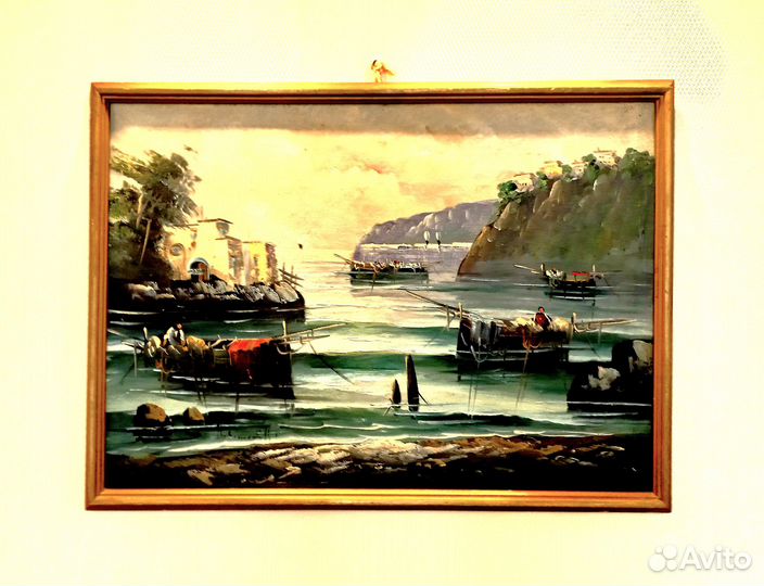 Старая картина,Италия