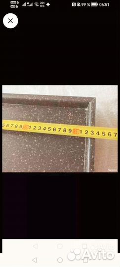 Столешница для ванны из искусственного камня бу