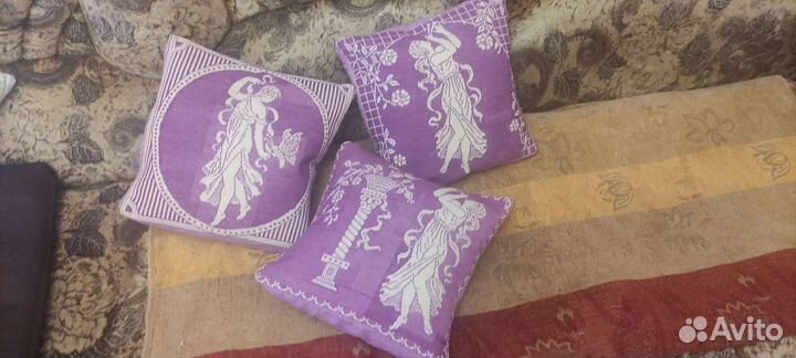 Подушки с вышивкой