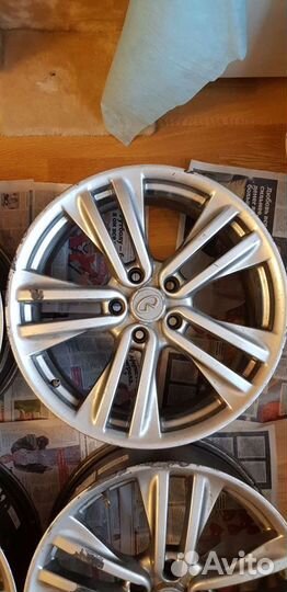 Литые диски 5х114.3 r18, возможен обмен на золото