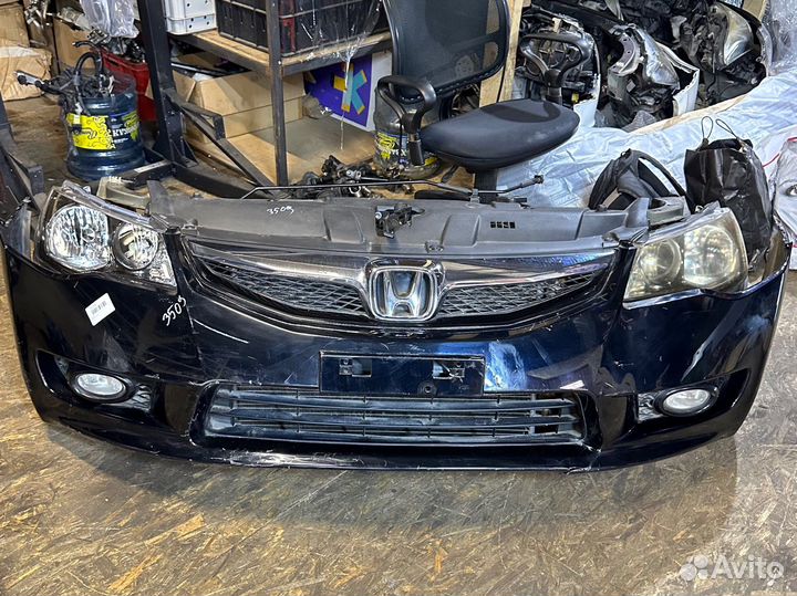 Ноускат Honda civic 4d в сборе рестайлинг