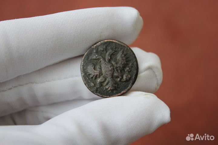 Полушка 1736 Анна Иоанновна в Твери