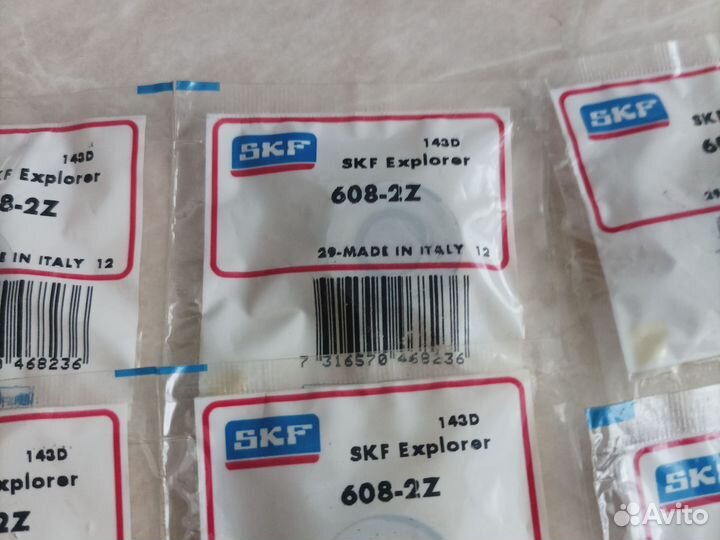 Подшипники 608-2Z. SKF