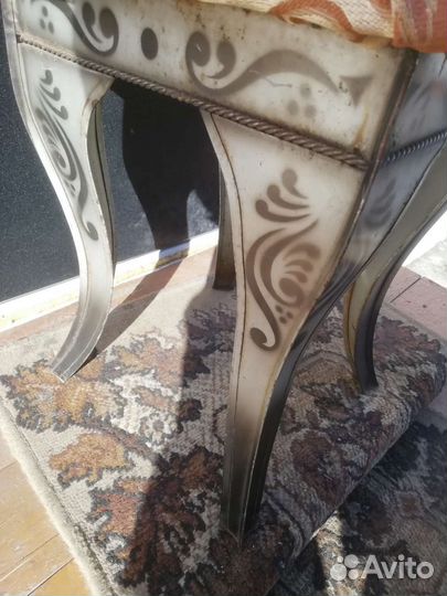 Табурет(пуфик) СССР железный