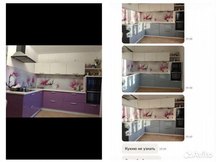 Покраска мебельных фасадов