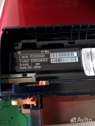 Ноутбук hp mini на запчасти