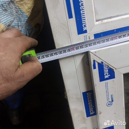 Перегородка с окном пвх бу