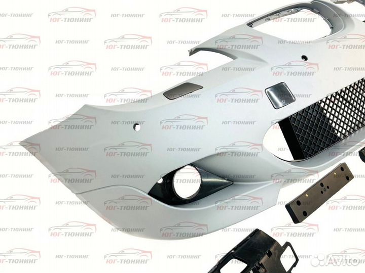 Передний бампер M-пакет на BMW 5 E60