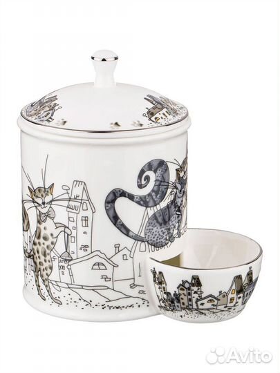 Емкость для сыпучих продуктов для соли Lefard коти