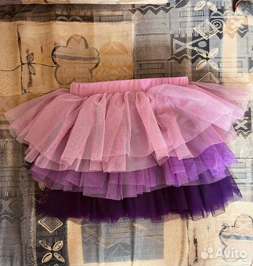 Нарядная юбка для девочки р.18 мес