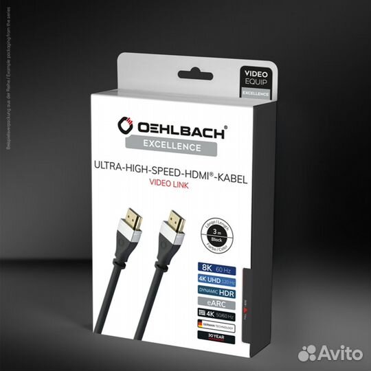 Oehlbach сверхскоростной кабель hdmi Video Link