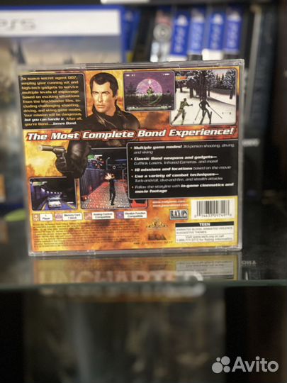 Tomorrow never dies 007 PS1 лицензия