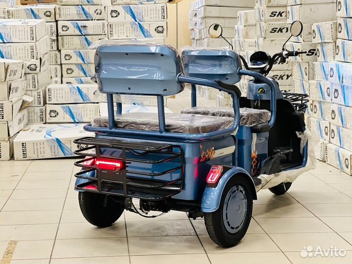 Электроскутер Трицикл