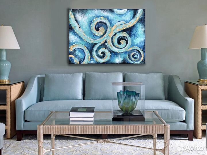 Интерьерная картина маслом