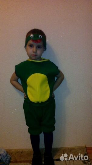 Прокат костюма лягушки