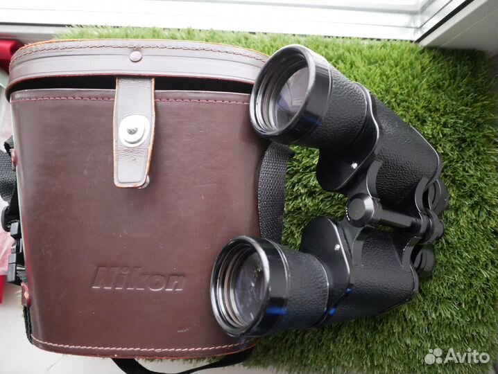 Ретро бинокль nikon 7x50 можно в подарок Япония