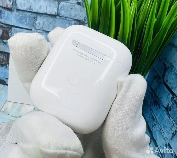 AirPods 2 (гарантия+чехол+доставка)