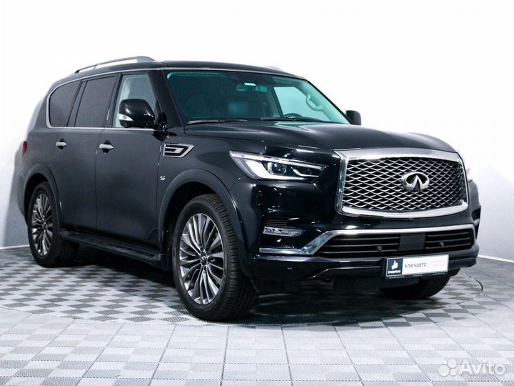 Infiniti QX80 5.6 AT, 2018, 89 600 км